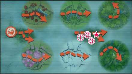 迷子のシキジカの攻略