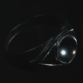 銀の指輪の画像