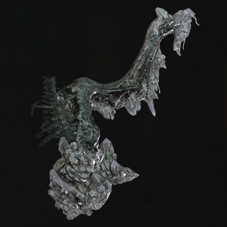 結晶化した翼の画像