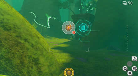 ソナーを使って顔を出してもらう