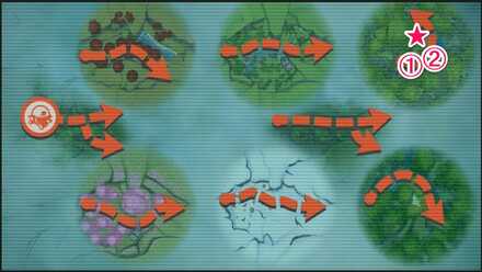 セレビィの星4の詳細位置