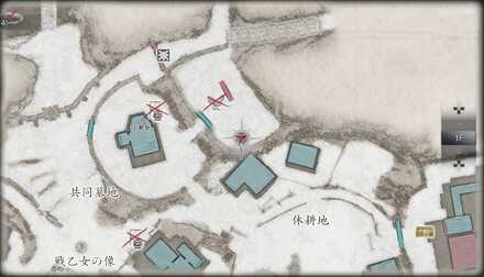 魔除けの山羊8のマップ