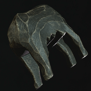 木彫りの動物(胴)の画像