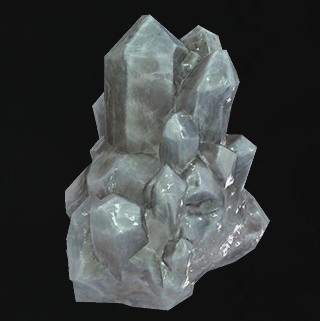 結晶の塊の画像