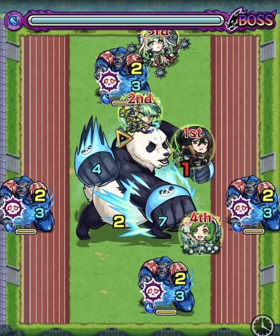 モンスト パンダの適正キャラと攻略方法 究極 ゲームエイト