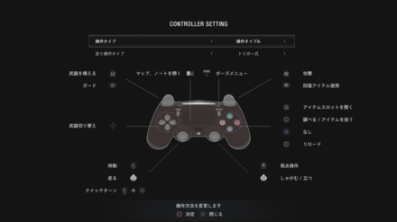 コントローラータイプA