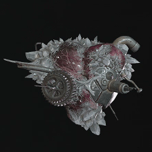 複合型機械心臓の画像