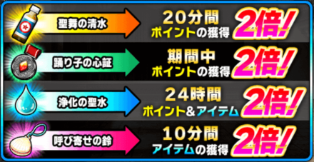 ブーストアイテム