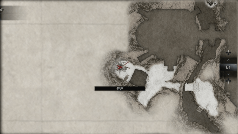 モロー戦後にいける城近くの井戸の中