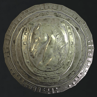 鉄馬の金属球の画像