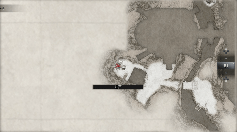 参道からボートで北へ向かった先