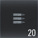 ライフル弾の画像