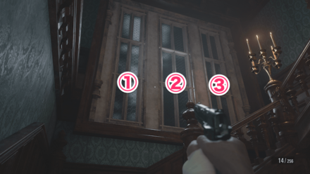 歌劇場の階段途中