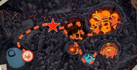 アーケオスの詳細位置