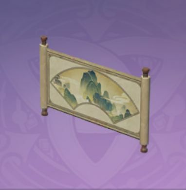 工筆画「霧海連山」の画像