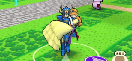 4章ではローラ姫を連れて冒険が可能