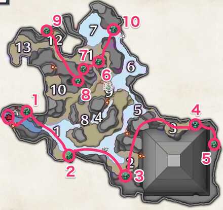 カズラのルート