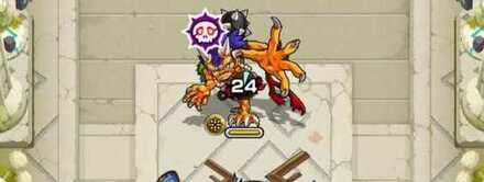 ドクロを優先して倒す