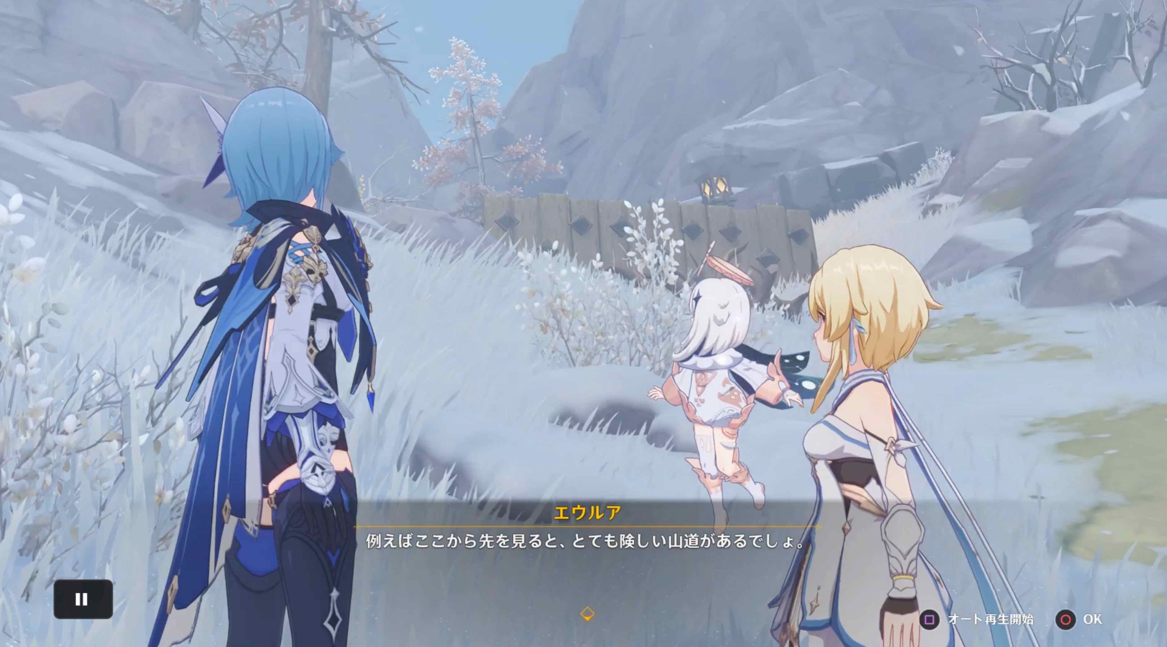 エウルアと会話し、特訓内容を聞く