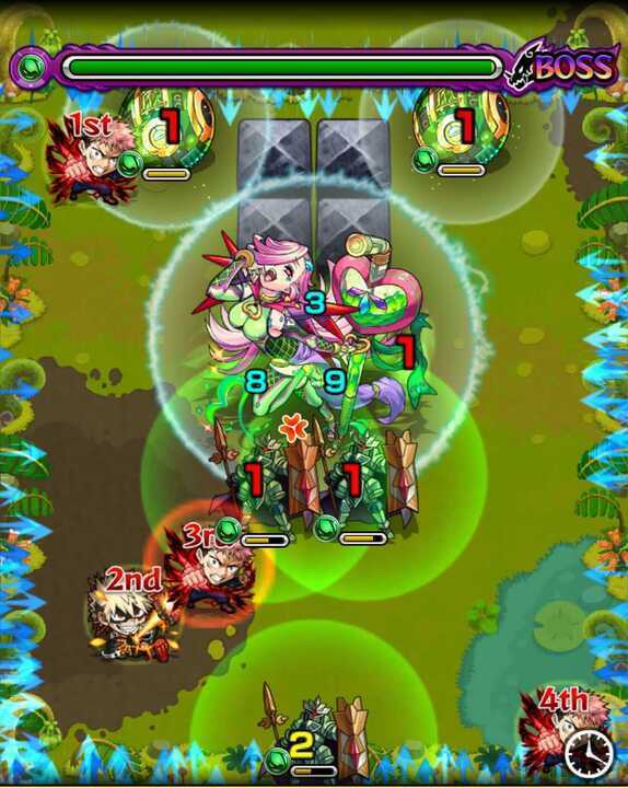 チュパカブラ ボス1 処理後