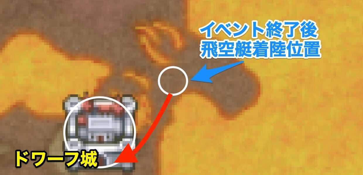 地底〜ドワーフ城　行き方