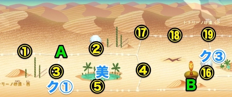 トナリーノ砂漠