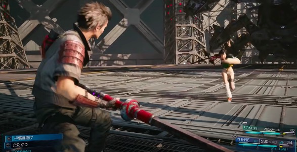 ユフィとの共闘