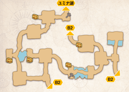 210512_メリネ氷洞B1のマップ