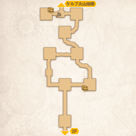 210512_エイトールの暗闇1Fのマップ