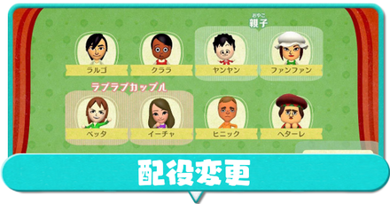 配役変更