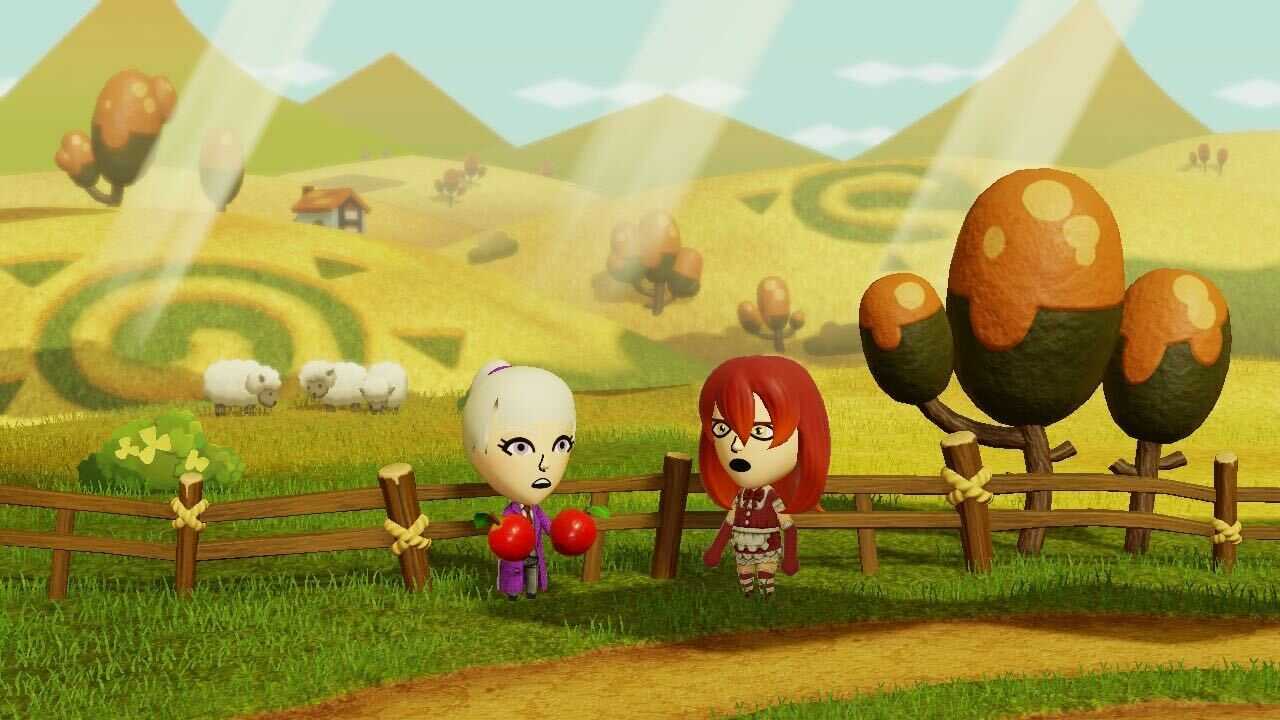 牧場デートの画像