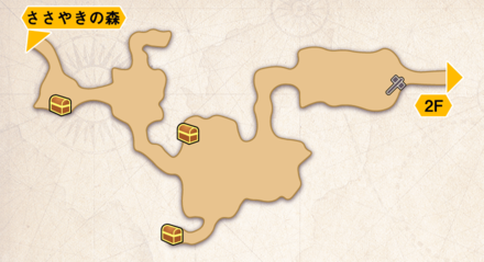 210512_帰らずの森1Fのマップ