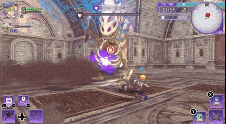 連続攻撃を避けるために常に横に回り込む