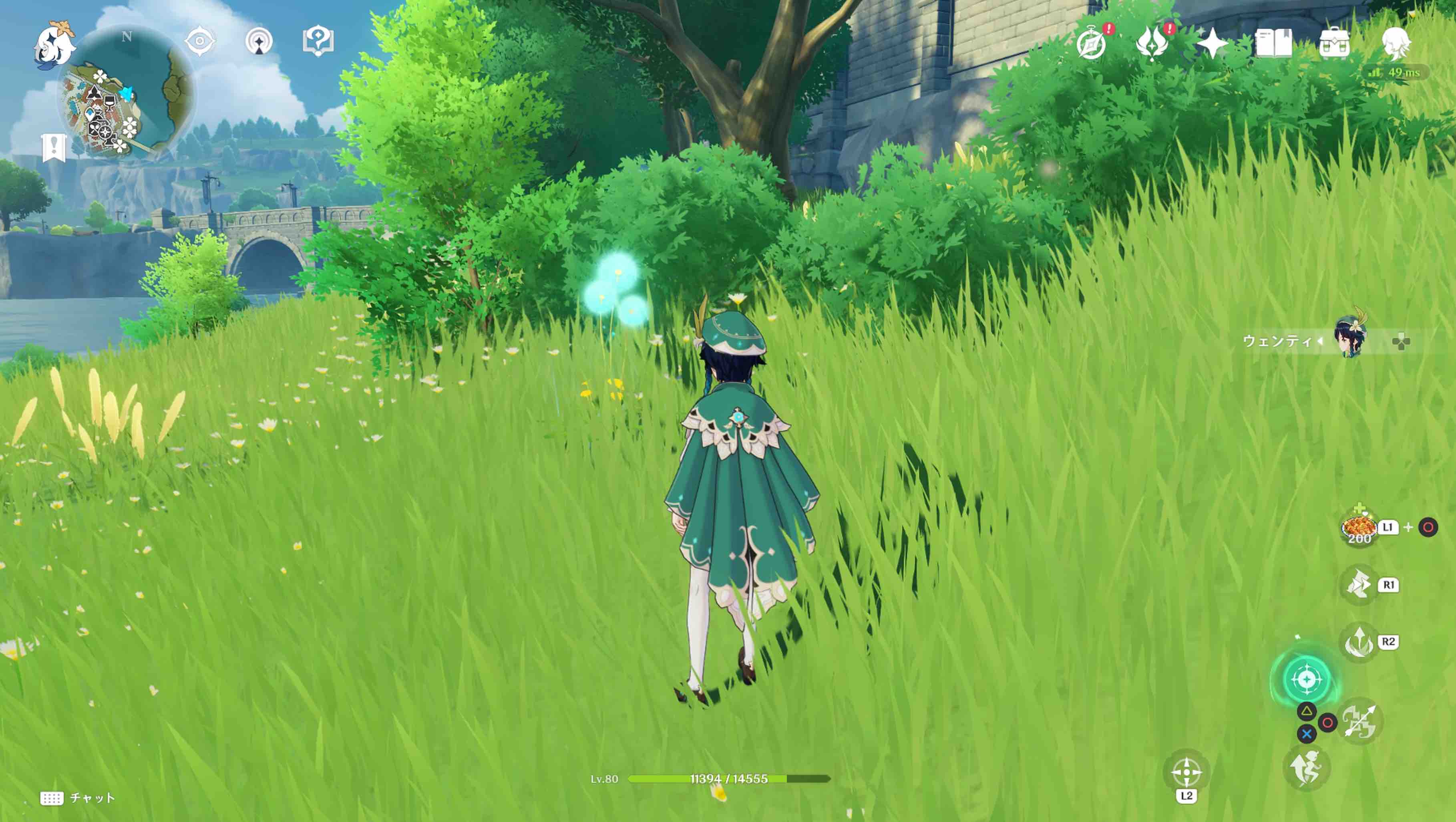 モンド城周辺のルート②