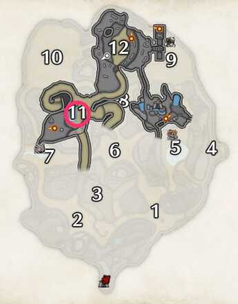 砂原↓リノプロス出現場所マップ