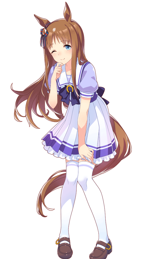 グラスワンダーの立ち絵