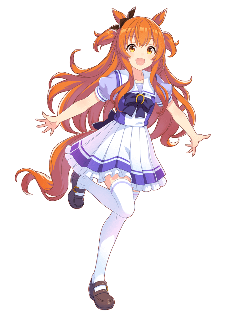 マヤノトップガンの立ち絵