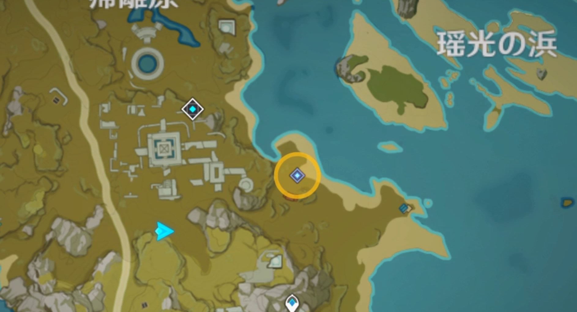 指定された場所に行き戦う