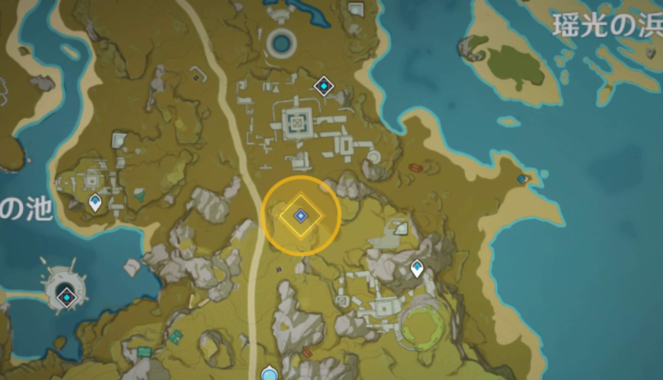 もう1匹のヒルチャールがいる帰離原に向かう