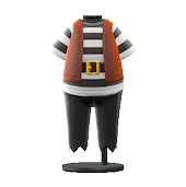 かいぞくのふく（ブラック）