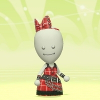 パンクなドレス画像