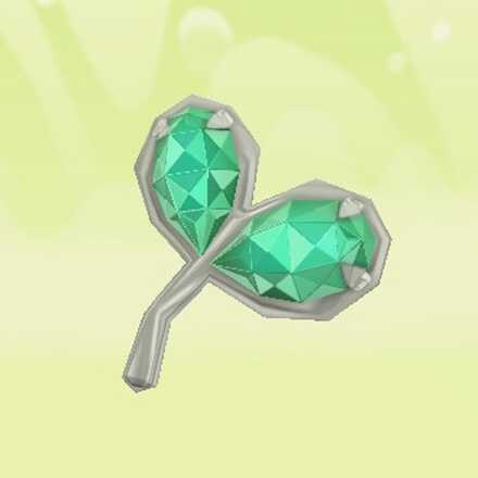 エメラルドのはっぱ画像