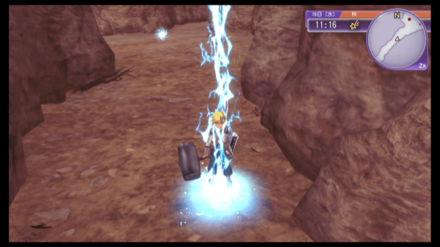 ゴムガッパを装備すると雷を無効化できる