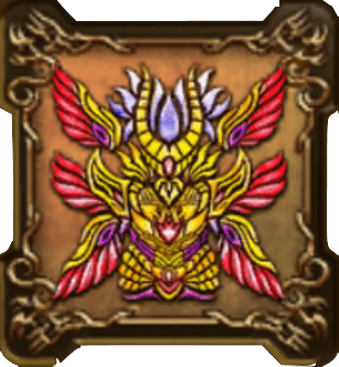 魔邪神ドラゴ・リオンの紋章・頭