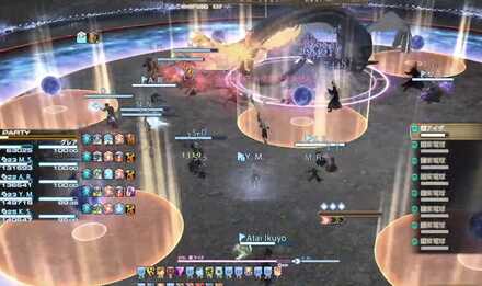 招来1回目　小円範囲