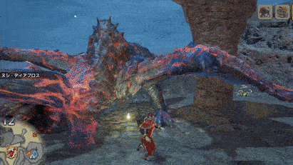 突き刺し攻撃の動画