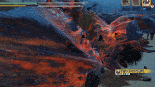 3連続突進+デスロールの動画