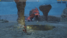 柱に角を刺す動画