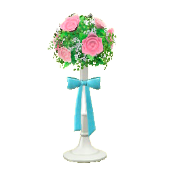 ウェディングなフラワースタンド