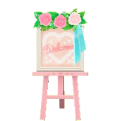 ウェディングなウェルカムボード